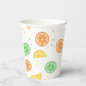 Gobelets En Papier Vaso de papel limonada (Verso)