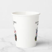Gobelets En Papier vaso Servilletas 4 de julio (Gauche)