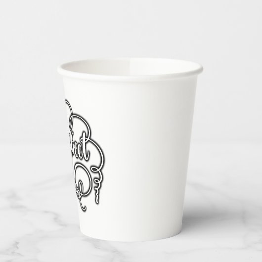 Gobelets En Papier Vasos respect  (Gauche)