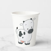 Gobelets En Papier Veau Holstein (Recto)