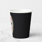 Gobelets En Papier Vendredi 13 | Graphique de masque de hockey (Gauche)