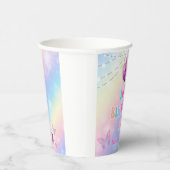 Gobelets En Papier Ventilateur De Musique Dans Mon Anniversaire Coupe (Droite)