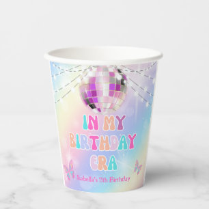 Gobelets En Papier Ventilateur De Musique Dans Mon Anniversaire Coupe