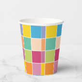 Gobelets En Papier Vérificateurs de printemps (Droite)