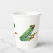 Gobelets En Papier Vert clair (Verso)