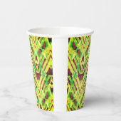 Gobelets En Papier Vert et marron (Gauche)