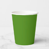 Gobelets en papier vert irlandais (Verso)