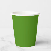 Gobelets en papier vert irlandais (Recto)