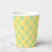 Gobelets En Papier Vibes d'été Coupes de papier - Jeu de 8 oz (Verso)