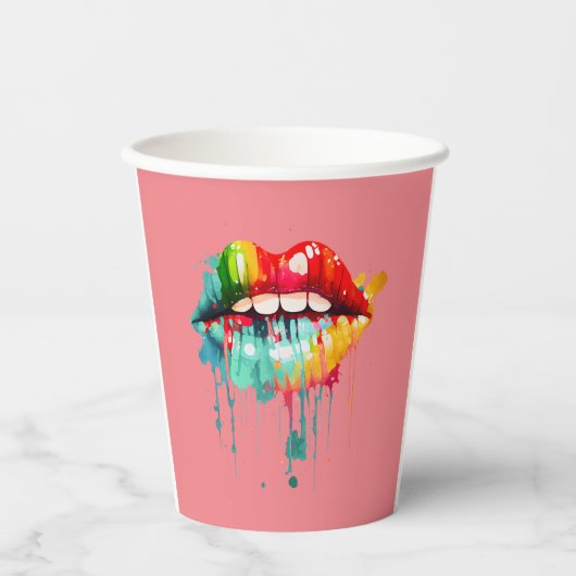 Gobelets En Papier Vibes Vacay (Recto)
