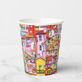 Gobelets En Papier Vibrant façade italienne (Gauche)