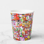 Gobelets En Papier Vibrant façade italienne (Droite)