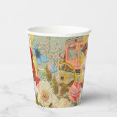 Gobelets En Papier Victorian Lady Woman Fun Carriage (Droite)