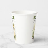 Gobelets En Papier Vies de printemps Lamb - 1er anniversaire - (Droite)