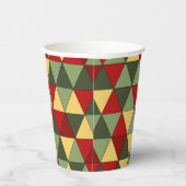 Gobelets En Papier Vilain pull de Noël triangles triangles tasses en  (Droite)