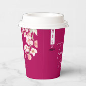 Gobelets En Papier Vin de fleur (Droite)