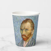 Gobelets En Papier Vincent Van Gogh - Autoportrait (Verso)