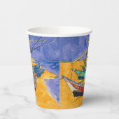 Gobelets En Papier Vincent van Gogh - Bateaux de pêche sur la plage (Gauche)