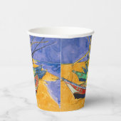 Gobelets En Papier Vincent van Gogh - Bateaux de pêche sur la plage (Droite)