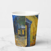 Gobelets En Papier Vincent van Gogh - Café Terrasse en soirée (Gauche)