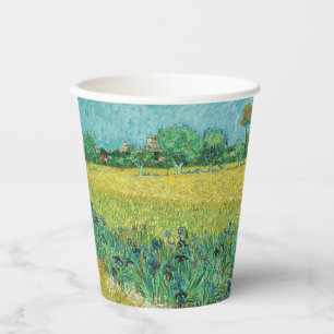 Gobelets En Papier Vincent van Gogh - Champ aux iris près d'Arles