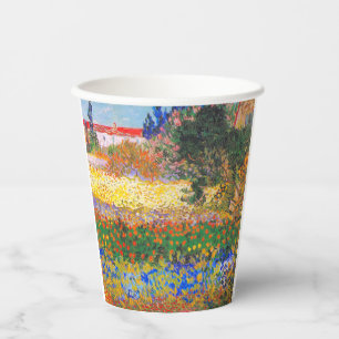 Gobelets En Papier Vincent Van Gogh Flower Garden