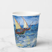 Gobelets En Papier Vincent van Gogh - La mer aux Saintes-Maries (Verso)