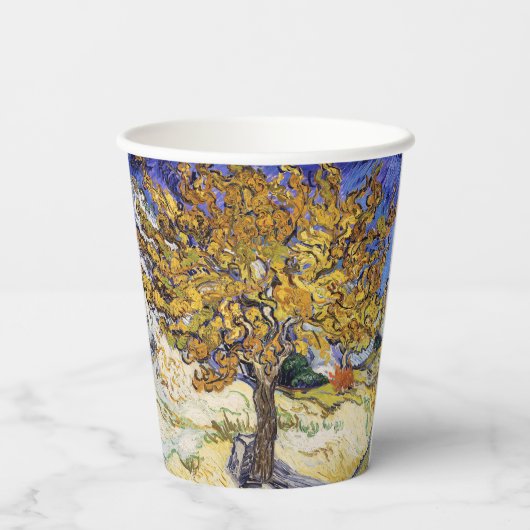 Gobelets En Papier Vincent van Gogh - Le Mulberry Tree (Verso)