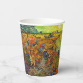 Gobelets En Papier Vincent van Gogh - Le vignoble rouge (Verso)