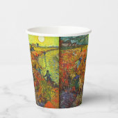 Gobelets En Papier Vincent van Gogh - Le vignoble rouge (Gauche)