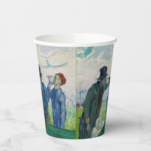 Gobelets En Papier Vincent van Gogh - Les buveurs, après Daumier (Gauche)