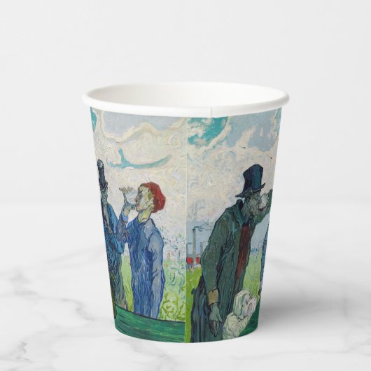 Gobelets En Papier Vincent van Gogh - Les buveurs, après Daumier (Droite)