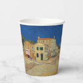 Gobelets En Papier Vincent van Gogh - Maison Jaune / Rue (Verso)