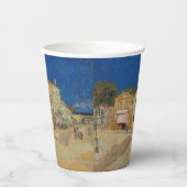 Gobelets En Papier Vincent van Gogh - Maison Jaune / Rue (Gauche)