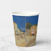 Gobelets En Papier Vincent van Gogh - Maison Jaune / Rue (Droite)