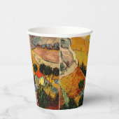 Gobelets En Papier Vincent van Gogh - Paysage, Maison et Plowman (Droite)