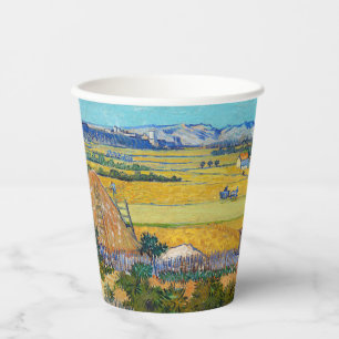 Gobelets En Papier Vincent van Gogh - Récolte à La Crau