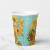 Gobelets En Papier Vincent Van Gogh - Vase avec douze tournesols (Gauche)
