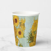Gobelets En Papier Vincent Van Gogh - Vase avec douze tournesols (Droite)