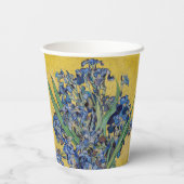 Gobelets En Papier Vincent van Gogh - Vase avec Irises (Verso)