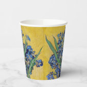 Gobelets En Papier Vincent van Gogh - Vase avec Irises (Gauche)