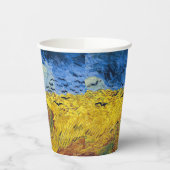 Gobelets En Papier Vincent van Gogh - Wheatfield with Crows (Gauche)