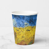 Gobelets En Papier Vincent van Gogh - Wheatfield with Crows (Droite)
