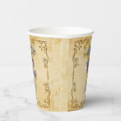 Gobelets En Papier Vintage Beautiful Beige (Droite)