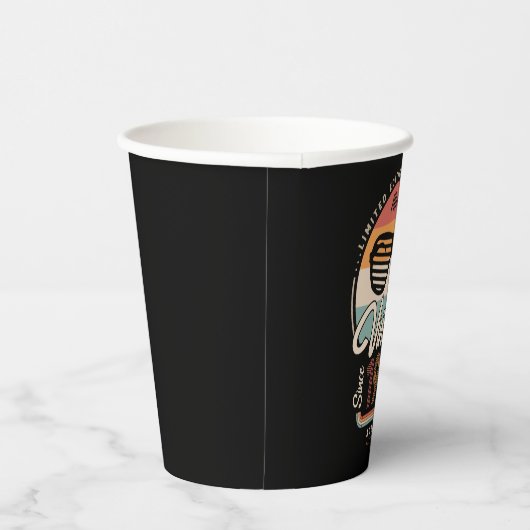 Gobelets En Papier Vintage depuis 1963 (Droite)