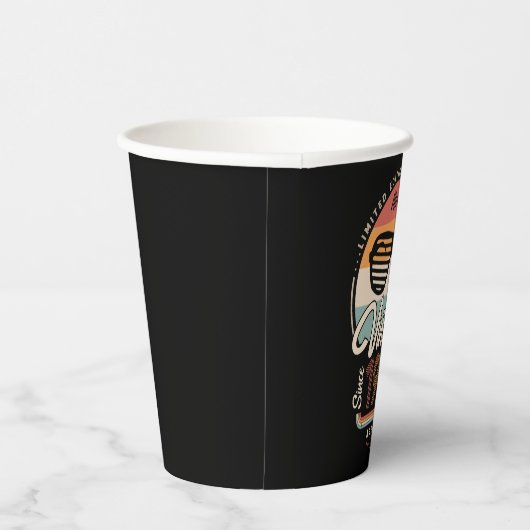 Gobelets En Papier Vintage depuis 1974 (Droite)