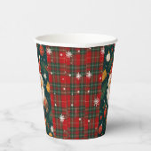 Gobelets En Papier Vintage Santa Christmas Paper Cup (Droite)