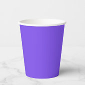 Gobelets En Papier Violet clair (Recto)
