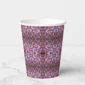 Gobelets En Papier Violettes Douces Et Mobilier (Verso)