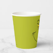 Gobelets En Papier Visage de Grinch qui a volé Noël (Recto)